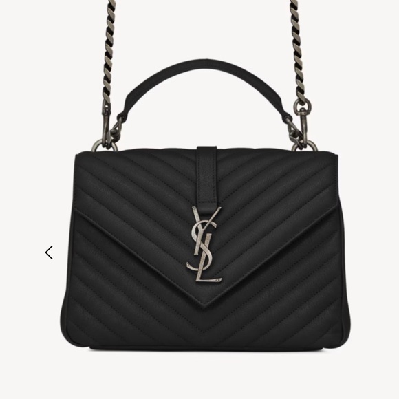 Yves Saint Laurent Black Crossbody Bag- crossbody chain is unbranded - Picture 1 of 16